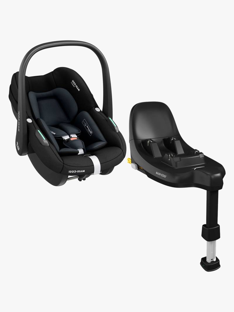 Maxi-Cosi Pebble S Babyschale inkl. FamilyFix S Basis, Tonal Black von Maxi-Cosi