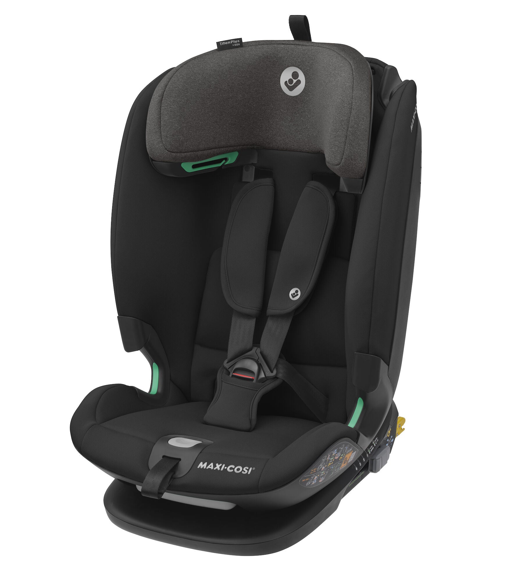 Maxi-Cosi Titan Plus I-Size Kindersitz, Authentic Black von Maxi-Cosi