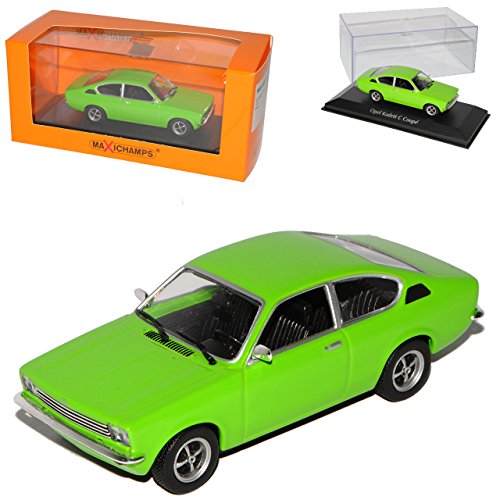 Opel Kadett C Coupe Grün 1973-1979 1/43 Minichamps Maxichamps Modell Auto von Maxichamps Minichamps