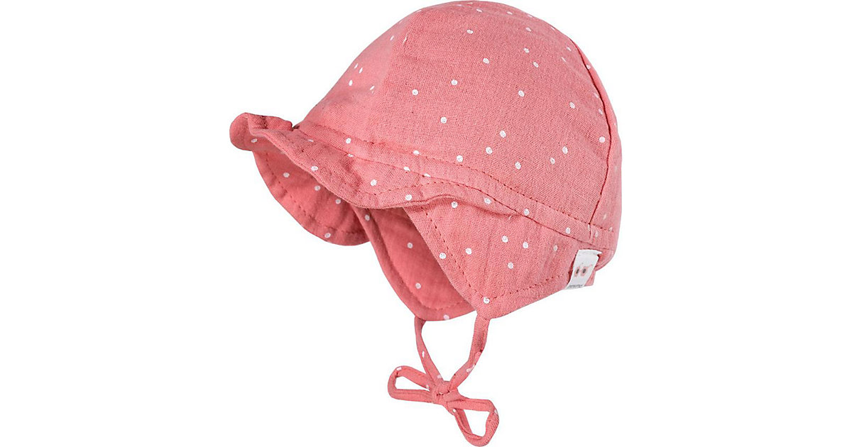 Baby Mütze mit UV-Schutz  rot Gr. 43 Mädchen Kinder von Maximo