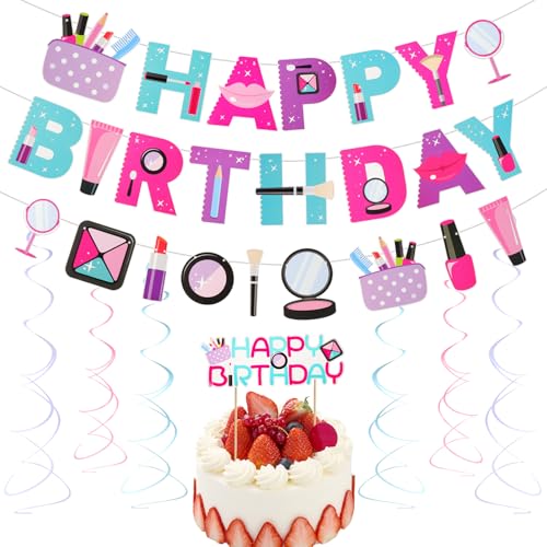 Maxqzin 9 Stück Make-up Geburtstag Party Dekorationen Make-up Geburtstag Party Supplies Spa Motto Geburtstag Dekoration für Frauen Spa Geburtstag Supplies Make-up Thema Party Dekor Maxqzin 9 Stück Make-up Geburtstag Party Dekorationen Make-up Geburtstag Party Supplies Spa Motto Geburtstag Dekoration für Frauen Spa Geburtstag Supplies Make-up Thema Party Dekor von Maxqzin