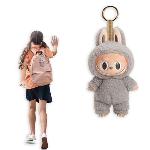 May Huang Labubu Plush Keychain, Labubu Schlüsselanhänger, Labubu Monster Keychain, Labubu Kuscheltier, Labubu Toy Doll, Labubu Stofftierpuppe, Labubu Plüschtier, Geschenk für Kindergeburtstage (Grau) May Huang Labubu Plush Keychain, Labubu Schlüsselanhänger, Labubu Monster Keychain, Labubu Kuscheltier, Labubu Toy Doll, Labubu Stofftierpuppe, Labubu Plüschtier, Geschenk für Kindergeburtstage (Grau) von May Huang