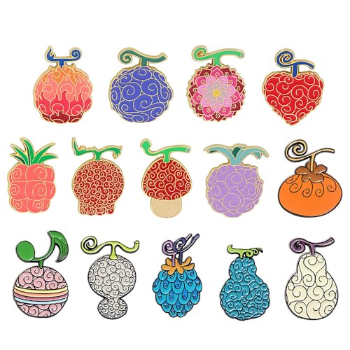 14 OP Devil Fruit Brooches Anime Metall Abzeichen Mehrfarbig Devil Fruit Brosche Accessories Kleidung Stoff Tasche Rucksack Dekoration Fur Fans Collection Geschenk 14 OP Devil Fruit Brooches Anime Metall Abzeichen Mehrfarbig Devil Fruit Brosche Accessories Kleidung Stoff Tasche Rucksack Dekoration Fur Fans Collection Geschenk von MayDee