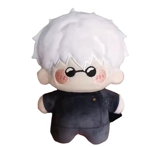 Jujutsu Gojo Geto Kaise Plüsch Spielzeug, Anime Chibi Figur Satoru Gojo Geto Suguru Plüschpuppe, Cartoon Stoffpuppe Für Männer Frauen 12cm (A) von MayDee