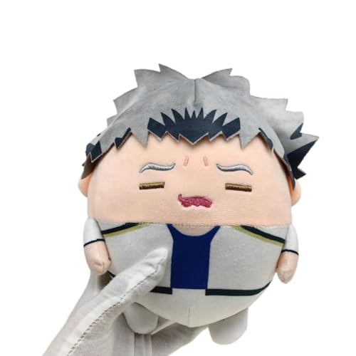 MayDee Anime Haikyuu Plüschtiere 23cm/9in, Anime Haikyu Figur Plüsch Puppe Für Kinder Teens Niedlich Rundes Plüsch Spielzeug Für Dekoration (Bokuto Kotaro) von MayDee
