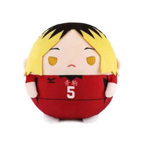 MayDee Anime Haiky Plüschtiere 23cm/9in, Anime Haiky Figur Plüsch Puppe Für Kinder Teens Niedlich Rundes Plüsch Spielzeug Für Dekoration (Kozume Kenma) von MayDee