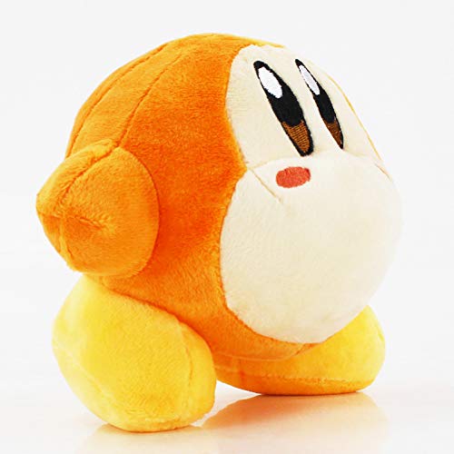 MayDee Cute Star Kir-by Plüschtier Kir-by Plüsch Puppe Waddle Dee DOO Weiches Stofftier Geschenk Für Kinder (D) von MayDee