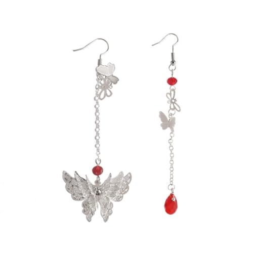 MayDee Heaven Official's Blessing Ohrringe Xielian Huacheng Cosplay Accessories Unregelmäßige Quasten Ohrringe Couple Ohrstecker (B) von MayDee