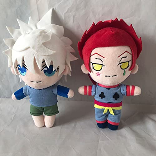 MayDee Hunter x Hunter Plush Toy Cute Hisoka Plush Killua Zoldyck Doll Hunter x Hunter Stuffed Plush 2pcs von MayDee