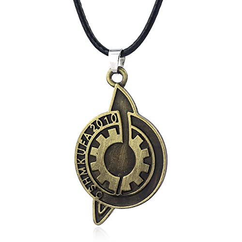MayDee Stein Gate Halskette, Stein GateAnime Spiel Peripheren Anhänger, Fan-Sammlung Geschenk Dekoration (B) von MayDee