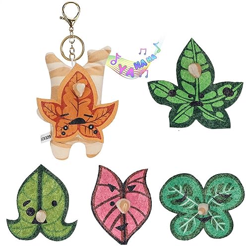 MayDee Korok Kuscheltier Breath of The Wild Plüsch Puppen Korok Plüsch Anhänger Yahaha Plush Spielzeug (5pcs A) von MayDee