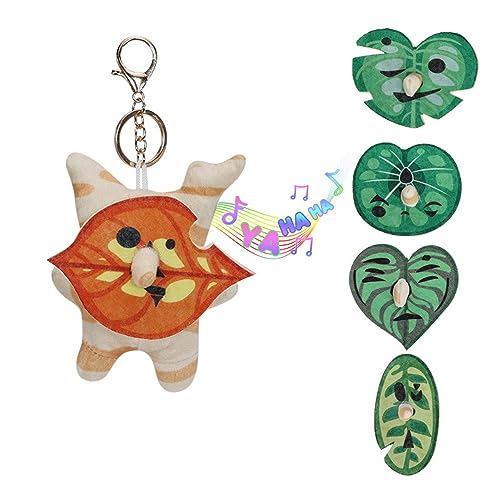 MayDee Korok Kuscheltier Breath of The Wild Plüsch Puppen Korok Plüsch Anhänger Yahaha Plush Spielzeug (5pcs B) von MayDee