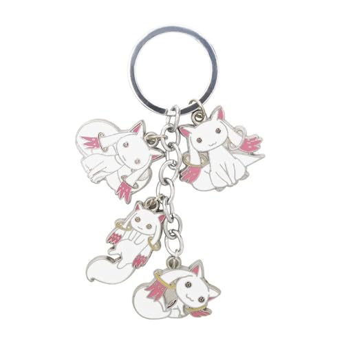 Puella Magi Madoka Magica QB Schlüsselanhänger Puella Magi Madoka Magica Manga Niedlich Figur Incubator Accessoires 13cm Puella Magi Madoka Magica QB Schlüsselanhänger Puella Magi Madoka Magica Manga Niedlich Figur Incubator Accessoires 13cm von MayDee