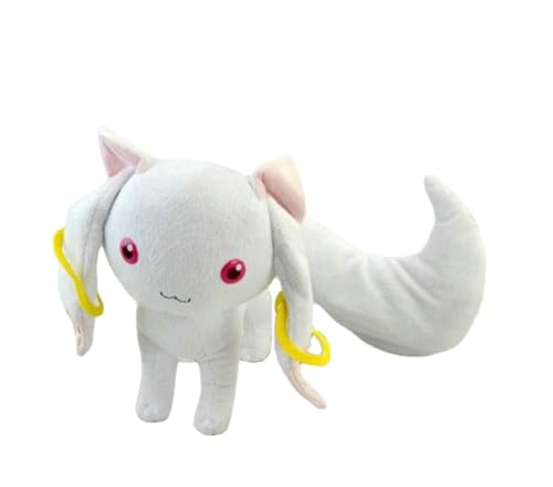 QB Niedliches Plüschtier, Puella Magi Madoka Magica Manga Plush Puppe, Incubator Plush Doll Deko Geschenk for Kinder 23cm QB Niedliches Plüschtier, Puella Magi Madoka Magica Manga Plush Puppe, Incubator Plush Doll Deko Geschenk for Kinder 23cm von MayDee