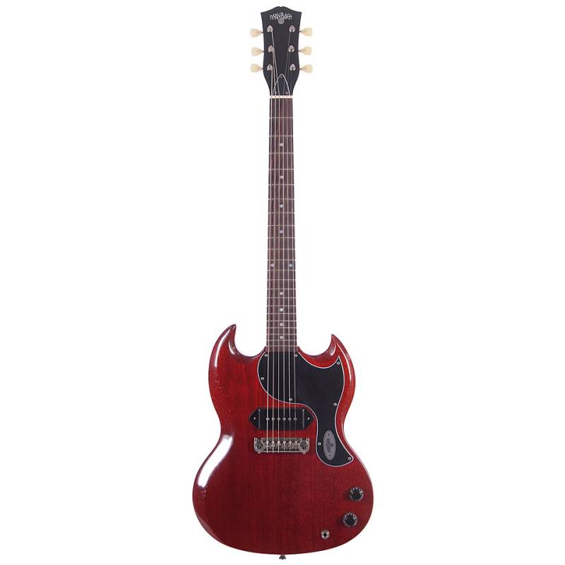 Maybach Albatroz 65 Aged Dark Winered E-Gitarre von Maybach