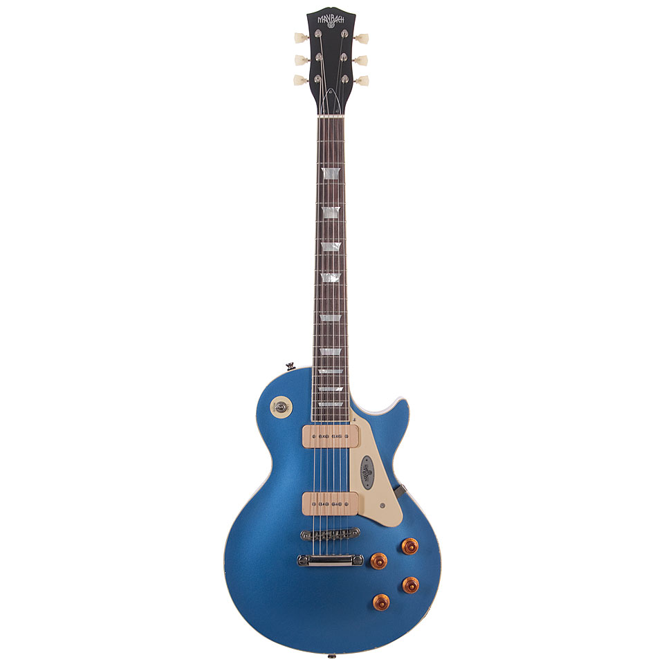 Maybach Lester Pelham Blue 90 aged E-Gitarre Maybach Lester Pelham Blue 90 aged E-Gitarre von Maybach