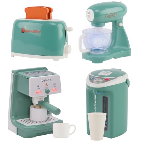 Maycoly Kaffeemaschinen-Spielset ,Kinderküche Spielset,Spielküche Küchenzubehör mit Espressomaschine Wasserspender Rührgerät, Toaste,Küchenspielzeug Rollenspiele Geschenke für Mädchen Jungen 3+ Maycoly Kaffeemaschinen-Spielset ,Kinderküche Spielset,Spielküche Küchenzubehör mit Espressomaschine Wasserspender Rührgerät, Toaste,Küchenspielzeug Rollenspiele Geschenke für Mädchen Jungen 3+ von Maycoly