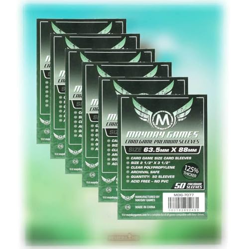 MayDay Premium Sleeves Hüllen 7077 Vorteilspack für Arche Nova MayDay Premium Sleeves Hüllen 7077 Vorteilspack für Arche Nova von Mayday Games