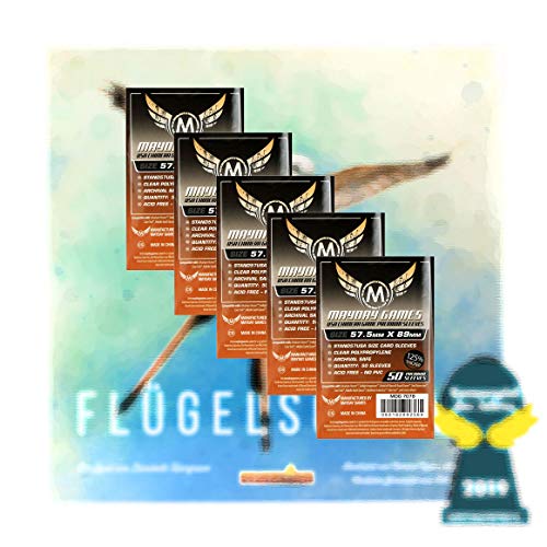MayDay Premium Sleeves Kartenhüllen 7078 Vorteilspack für Flügelschlag Wingspan MayDay Premium Sleeves Kartenhüllen 7078 Vorteilspack für Flügelschlag Wingspan von Mayday Games