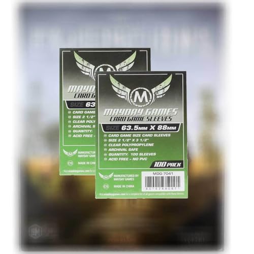 MayDay Standard Card Game Sleeves Hüllen 7041 Vorteilspack für Expeditions MayDay Standard Card Game Sleeves Hüllen 7041 Vorteilspack für Expeditions von Mayday Games