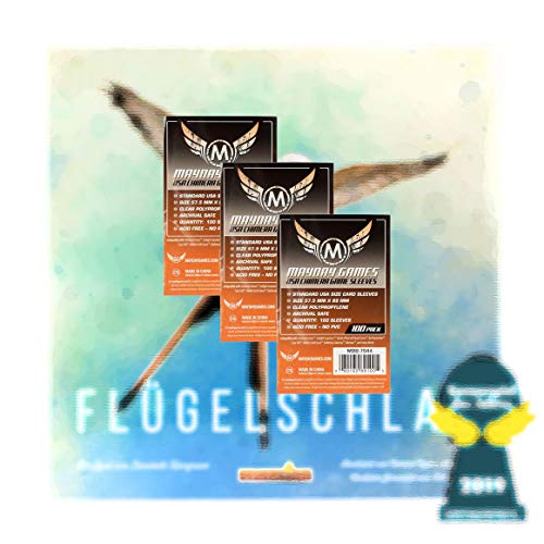 MayDay Standard Card Game Sleeves - Kartenschutzhüllen 7044 Vorteilspack für Flügelschlag Wingspan MayDay Standard Card Game Sleeves - Kartenschutzhüllen 7044 Vorteilspack für Flügelschlag Wingspan von Mayday Games