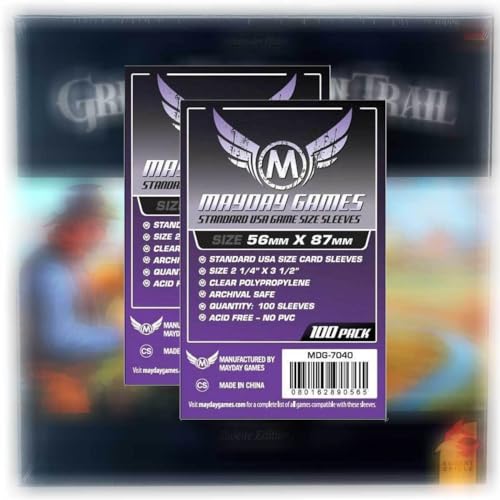 MayDay Standard Sleeve Hüllen 7040 Vorteilspack für Great Western Trail MayDay Standard Sleeve Hüllen 7040 Vorteilspack für Great Western Trail von Mayday Games