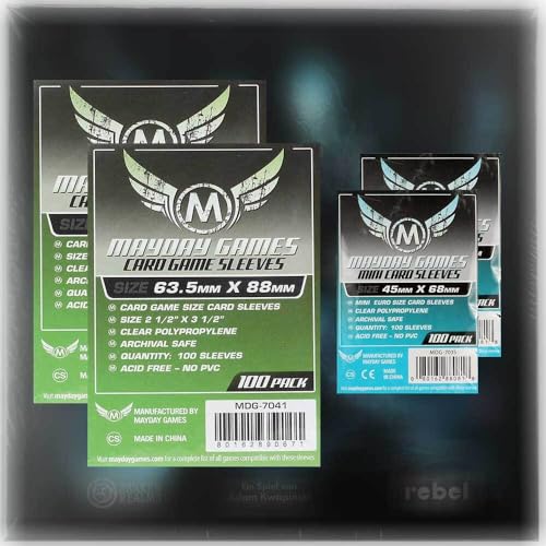 MayDay Standard Sleeves Hüllen 7035 + 7041 Vorteilspack für Nemesis MayDay Standard Sleeves Hüllen 7035 + 7041 Vorteilspack für Nemesis von Mayday Games