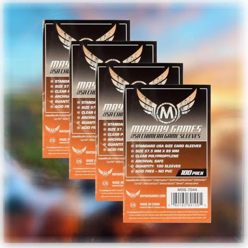 MayDay Standard Sleeves Hüllen 7044 Vorteilspack für Erde MayDay Standard Sleeves Hüllen 7044 Vorteilspack für Erde von Mayday Games