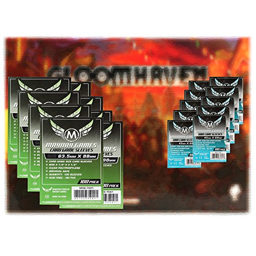 Unbekannt MayDay Standard Card Game Sleeves - Kartenschutzhüllen 7041 + 7035 Vorteilspack für Gloomhaven Unbekannt MayDay Standard Card Game Sleeves - Kartenschutzhüllen 7041 + 7035 Vorteilspack für Gloomhaven von Mayday Games
