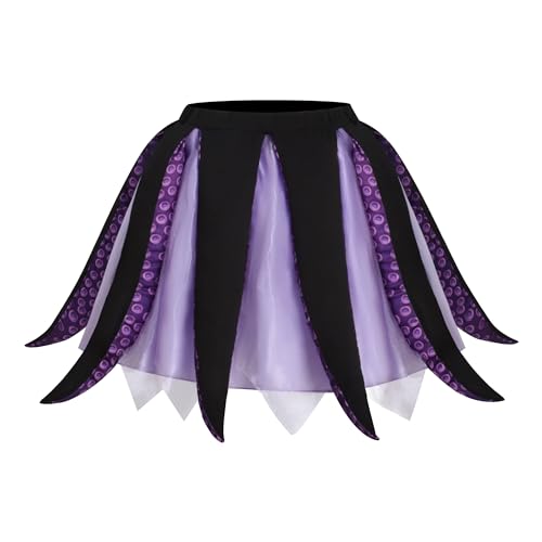 Mayerilby Ursula Kostüm für Damen, Ursula-Rock mit Tentakeln, Ursula-Tutu für Erwachsene, Größe L von Mayerilby