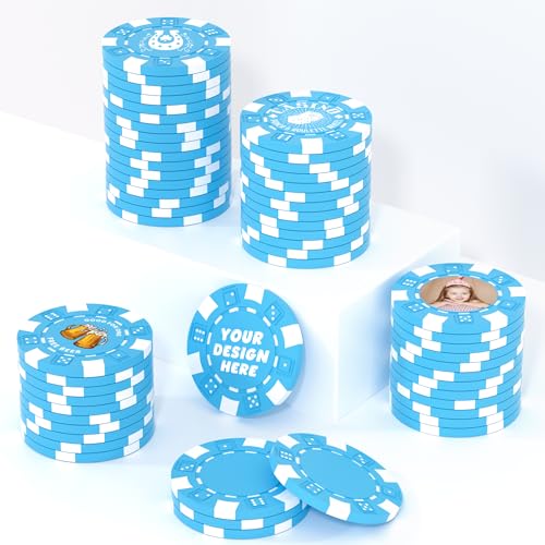 25 benutzerdefinierte Tonpokerchips für 13 Farben, 40 mm schwer, 11,5 g, Casino-Größe, individuelle Pokerchips mit Logo, Bild oder Text, individuelle Getränke-Token für Bar, Party, Golfclub oder 25 benutzerdefinierte Tonpokerchips für 13 Farben, 40 mm schwer, 11,5 g, Casino-Größe, individuelle Pokerchips mit Logo, Bild oder Text, individuelle Getränke-Token für Bar, Party, Golfclub oder von Mayertoung