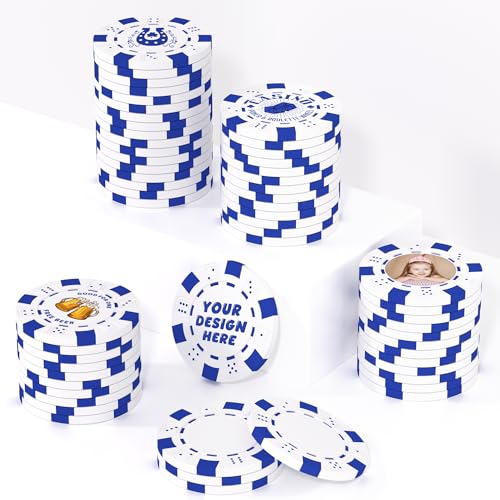 25 benutzerdefinierte Tonpokerchips für 13 Farben, 40 mm schwer, 11,5 g, Casino-Größe, individuelle Pokerchips mit Logo, Bild oder Text, individuelle Getränke-Token für Bar, Party, Golfclub oder 25 benutzerdefinierte Tonpokerchips für 13 Farben, 40 mm schwer, 11,5 g, Casino-Größe, individuelle Pokerchips mit Logo, Bild oder Text, individuelle Getränke-Token für Bar, Party, Golfclub oder von Mayertoung