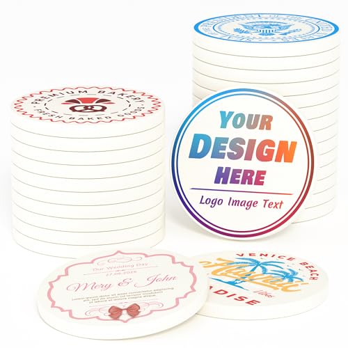 Personalisierte Keramik-Poker-Chips, 10 Gramm Getränke-Chips mit personalisiertem Logo-Text, doppelseitiger Vollfarbdruck, individuelle Chips für Bar, Hochzeit, Party, Pokernächte, Veranstaltungen und von Mayertoung