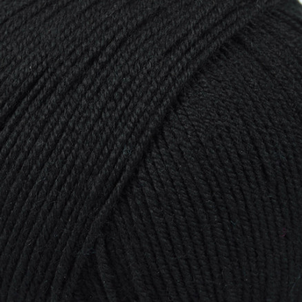 MayFlower London Merino Fine Garn 40 Schwarz von Mayflower