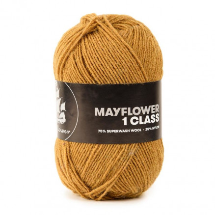 Mayflower 1 Class Garn Unicolor 01 Ingwer von Mayflower