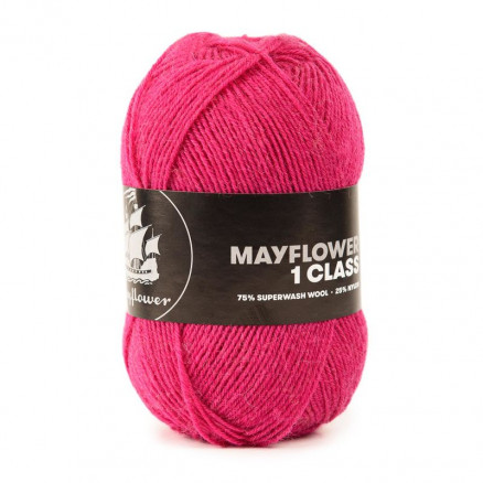 Mayflower 1 Class Garn Unicolor 03 Kirsch von Mayflower