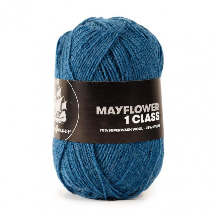 Mayflower 1 Class Garn Unicolor 23 Blaue Aster von Mayflower