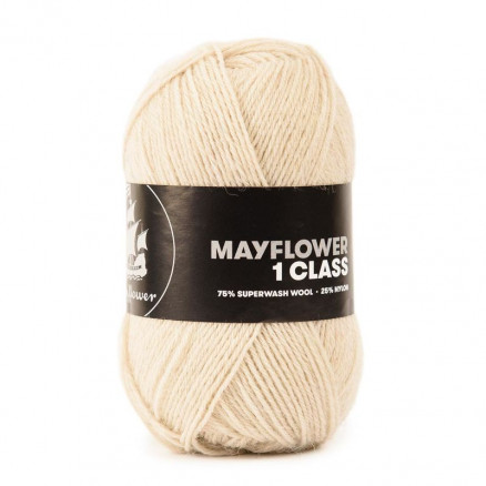 Mayflower 1 Class Garn Unicolor 32 Wüstensand von Mayflower