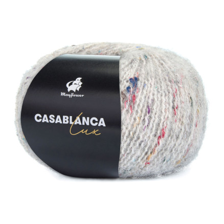 Mayflower Casablanca Lux Garn 02 Silbergrau von Mayflower