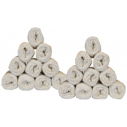 Mayflower Cotton 8/4 20 Knäuel Farbpackung Unicolor 1401 Natur von Mayflower