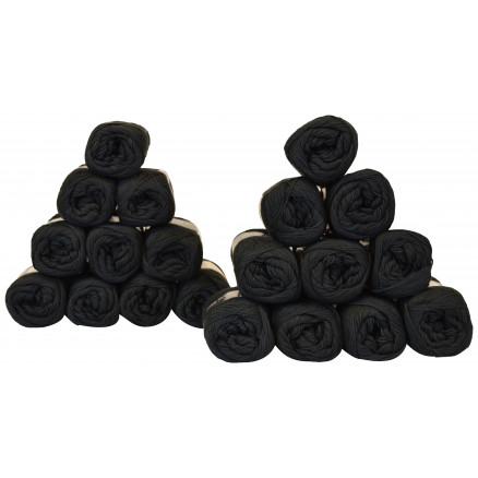 Mayflower Cotton 8/4 20 Knäuel Farbpackung Unicolor 1443 Schwarz Mayflower Cotton 8/4 20 Knäuel Farbpackung Unicolor 1443 Schwarz von Mayflower