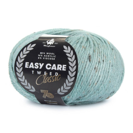 Mayflower Easy Care Classic Tweed Garn 598 Hell Aquamarin von Mayflower