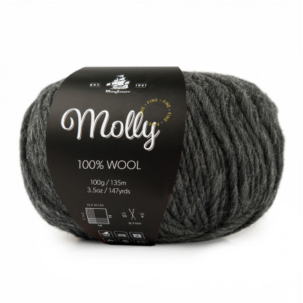 Mayflower Molly Fine Garn 13 Dunkelgrau von Mayflower