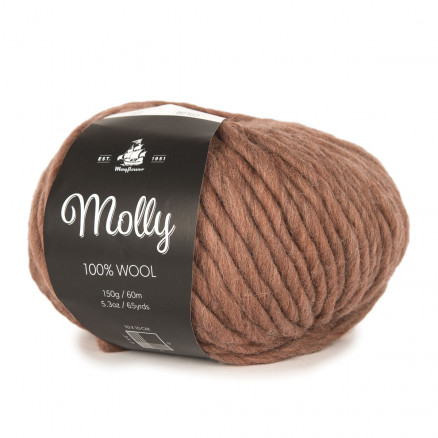 Mayflower Molly Garn Unicolor 04 Cognac von Mayflower