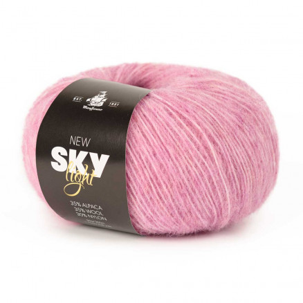 Mayflower New Sky Light Garn Unicolor 84 Hell Lila von Mayflower
