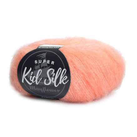 Mayflower Super Kid Silk Garn Unicolor 105 Pfirsich Nektar Mayflower Super Kid Silk Garn Unicolor 105 Pfirsich Nektar von Mayflower