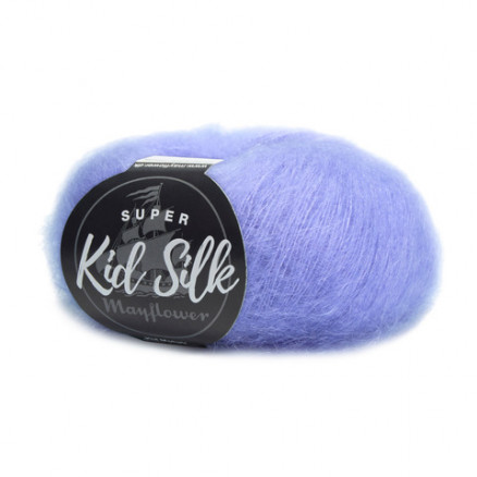 Mayflower Super Kid Silk Garn Unicolor 109 Ostern lila von Mayflower