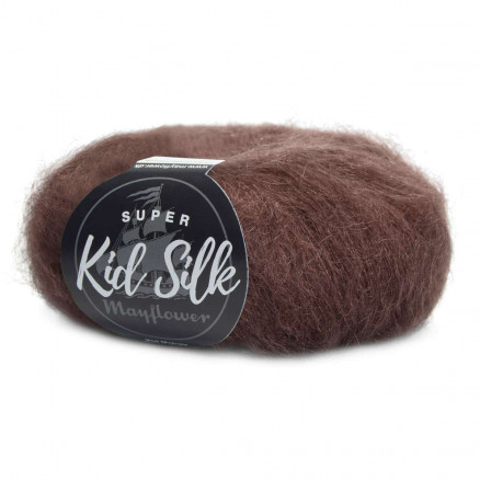 Mayflower Super Kid Silk Garn Unicolor 120 Dunkel Mahagoni Mayflower Super Kid Silk Garn Unicolor 120 Dunkel Mahagoni von Mayflower
