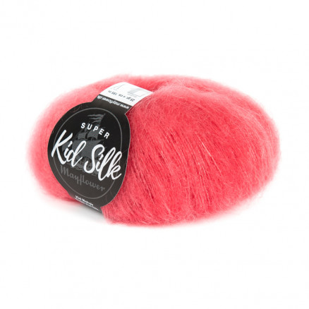 Mayflower Super Kid Silk Garn Unicolor 13 Pfirsischrot Mayflower Super Kid Silk Garn Unicolor 13 Pfirsischrot von Mayflower