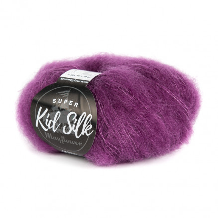 Mayflower Super Kid Silk Garn Unicolor 17 Lila Mayflower Super Kid Silk Garn Unicolor 17 Lila von Mayflower